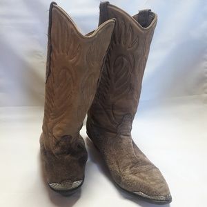 True Vintage Buttery Soft Cowgirl Boots Size 8.5